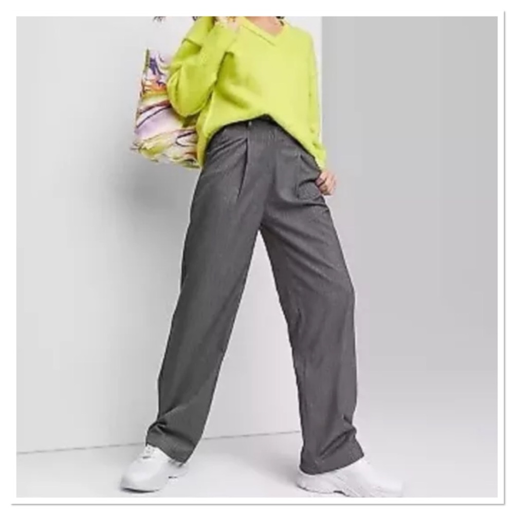 Women’s Wide Leg Trouser Pants Wild Fable